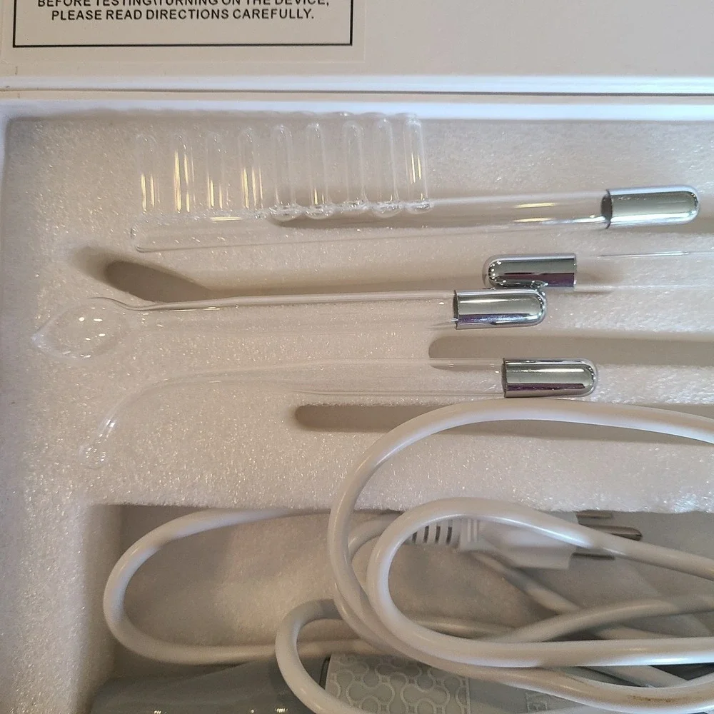 High Frequency Device Home Use with 4 Electrodes NEW SPA Skin Care Anti Aging - Picture 5 of 7